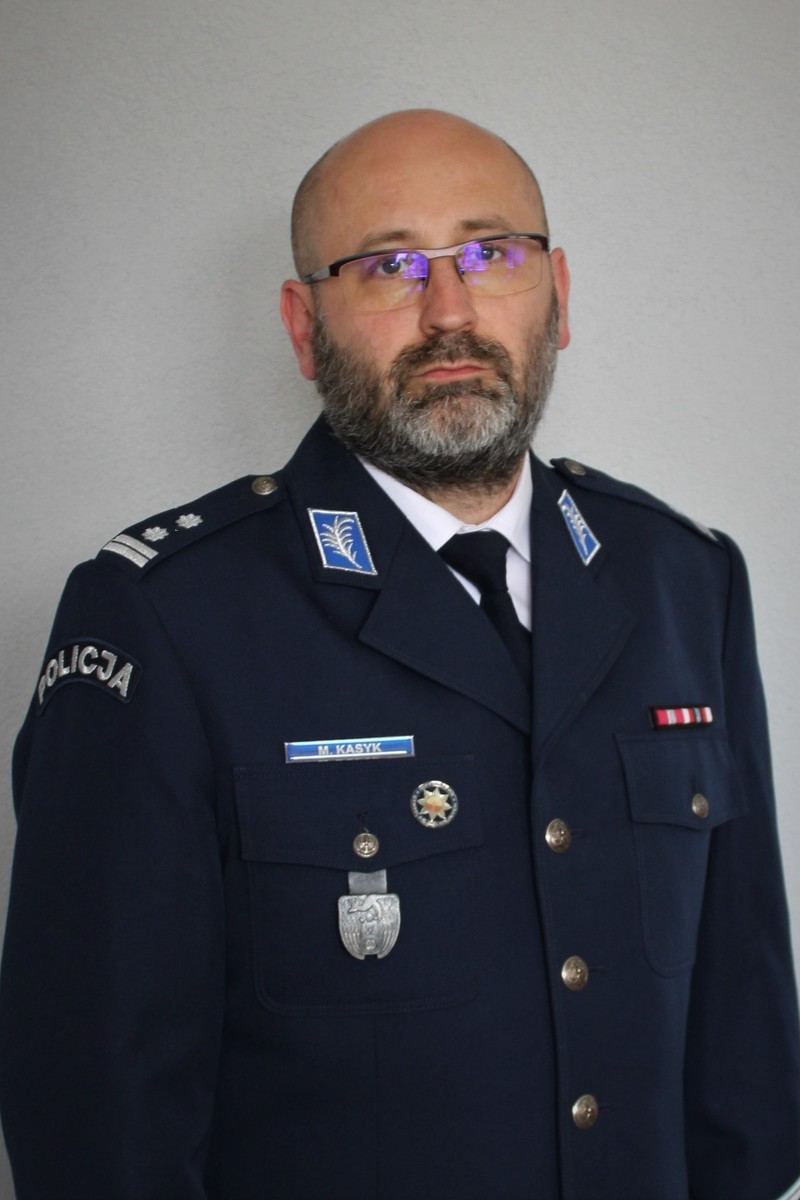 młodszy inspektor Marcin Kasyk
