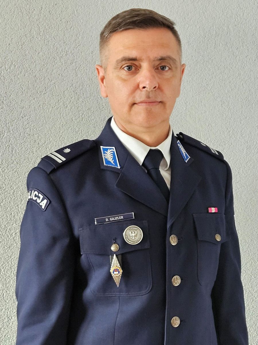 podinspektor Dariusz Gajzler