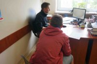 znieważył interweniujących policjantów