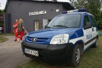 Policjanci i Sznupek na pikniku rodzinnym 01.08.2015