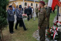 Policjanci oddali hołd poległym żołnierzom