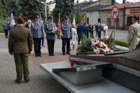 Policjanci oddali hołd poległym żołnierzom