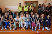 Mobilne miasteczko w Szkole Podstawowej nr 1 w Kłobucku.