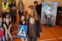 Mobilne miasteczko w Szkole Podstawowej nr 1 w Kłobucku.