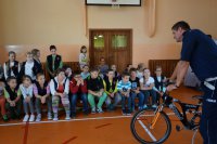 Mobilne miasteczko w Szkole Podstawowej nr 1 w Kłobucku.