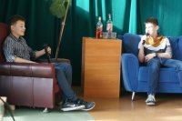 Część artystyczna przygotowana przez gimnazjalistów.