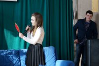 Część artystyczna przygotowana przez gimnazjalistów.