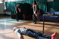 Część artystyczna przygotowana przez uczniów.