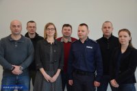 Spotkanie zespołu opracowującego program kształcenia.