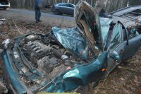 Zdjęcie z miejsca wypadku.