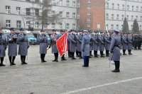 Uroczystość ślubowania nowych policjantów.