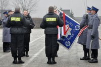 Uroczystość ślubowania nowych policjantów.