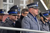 Uroczystość ślubowania nowych policjantów.