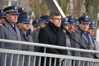 Uroczystość ślubowania nowych policjantów.