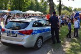 Policjanci na pikniku rodzinnym