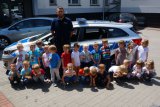 Wizyta przedszkolaków w kłobuckiej komendzie