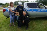 Policjanci na pikniku rodzinnym