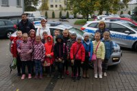 Uczniowie ze Szkoły Podstawowej nr 1 w Krzepicach odwiedzili kłobucka komendę