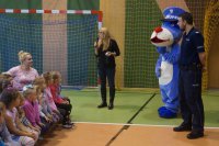 Policjanci odwiedzili szkołę w Borowym