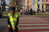 działania policjantów i Młodzieżowej Służby Ruchu Drogowego