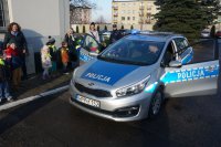 Przedszkolaki w kłobuckiej komendzie