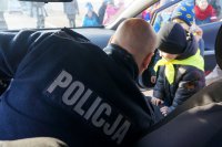 Przedszkolaki w kłobuckiej komendzie