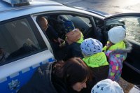 Przedszkolaki w kłobuckiej komendzie