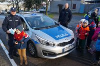 Przedszkolaki w kłobuckiej komendzie