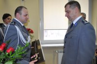 Uroczysta zbiórka w KPP w Kłobucku