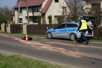 wypadek w Kamyku na ul. Reymonta