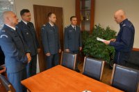 spotkanie Komendanta z funkcjonariuszami SW