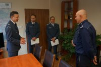 spotkanie Komendanta z funkcjonariuszami SW