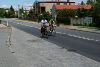 Kłobuccy policjanci wsparli rowerową wyprawę dla Wiktorii