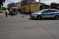 oględziny miejsca wypadku