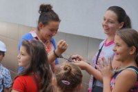 dzieci odwiedziły kłobucką policję