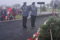 Policjanci uczcili pamięć żołnierzy poległych w Bitwie pod Mokrą
