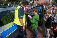 „Bezpieczna droga do szkoły” z kłobuckimi policjantami