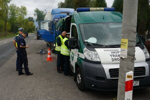 Wspólne działania kłobuckich policjantów i pracowników ITD