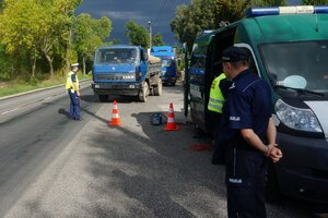 Wspólne działania kłobuckich policjantów i pracowników ITD