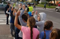 Wspólne działania policjantów i Młodzieżowej Służby Ruchu Drogowego