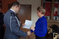 Komendant wręczył wyróżnienia z okazji Święta Służby Cywilnej