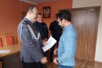 Komendant wręczył wyróżnienia z okazji Święta Służby Cywilnej