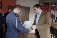 Komendant wręczył wyróżnienia z okazji Święta Służby Cywilnej