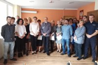 Komendant wręczył wyróżnienia z okazji Święta Służby Cywilnej