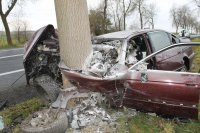 miejsce wypadku drogowego