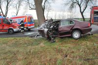 miejsce wypadku drogowego