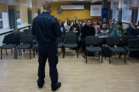 prelekcja policjanta