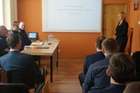 Odprawa policjantów
