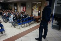 spotkanie uczniów z dzielnicowym