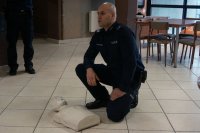 spotkanie uczniów z dzielnicowym